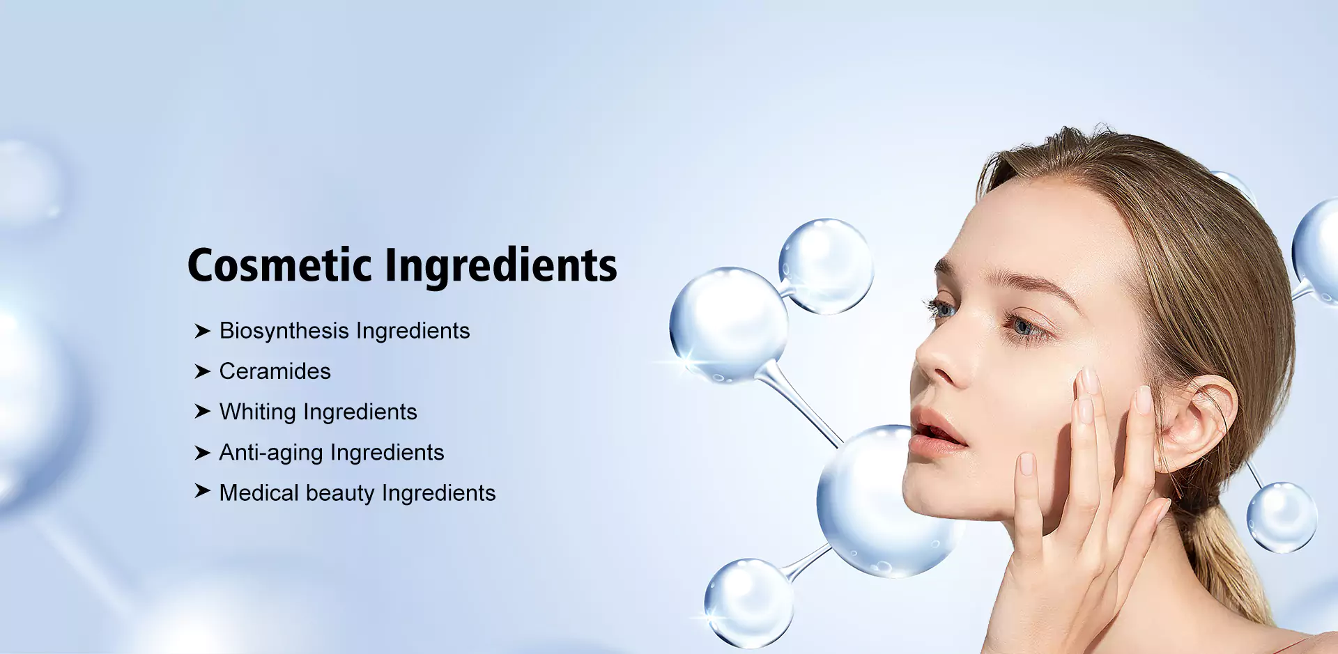 Fabrikant en leverancier van cosmetische ingrediënten